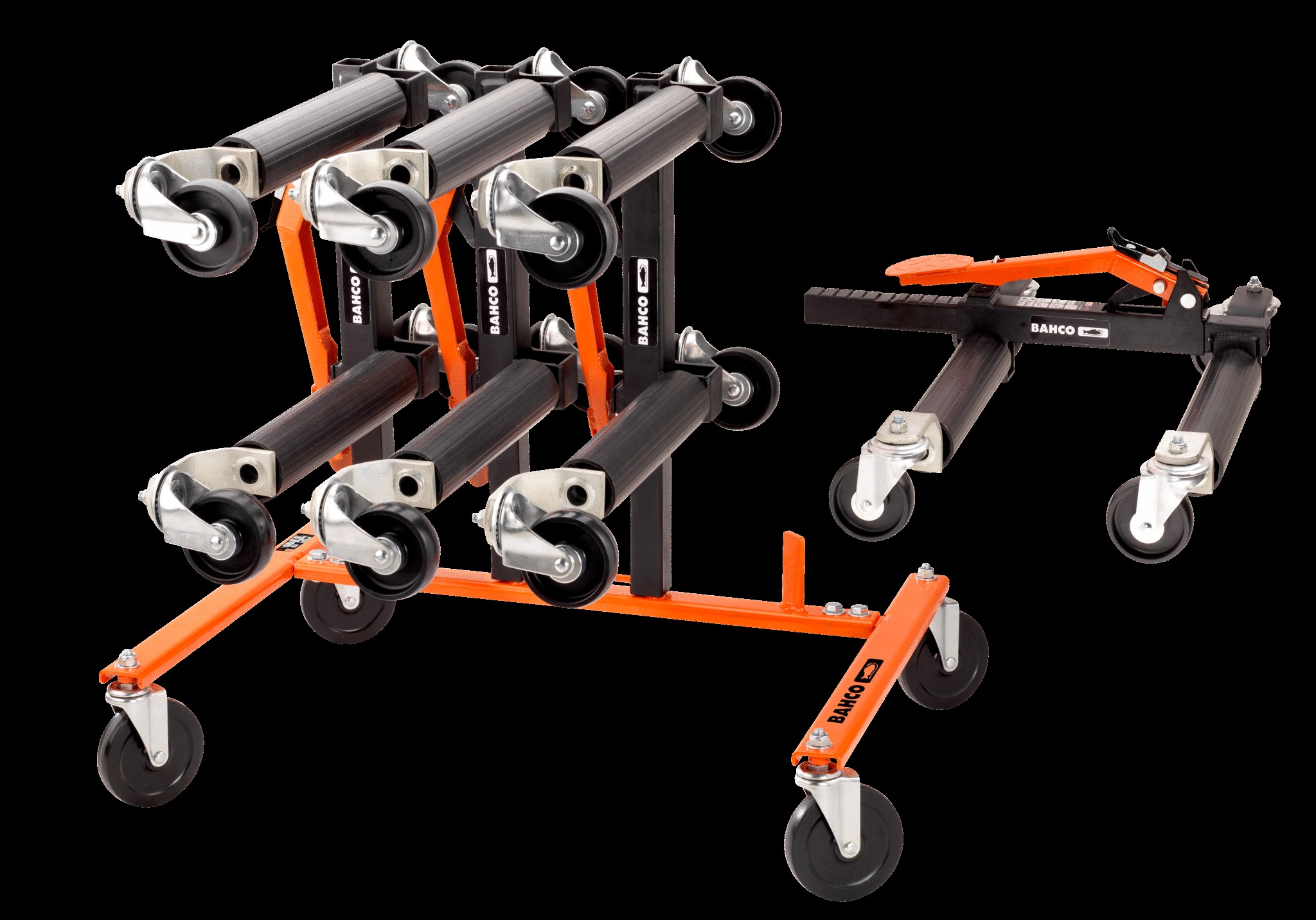 Bahco Car Dolly Stand. For storing up to 4 car dollies