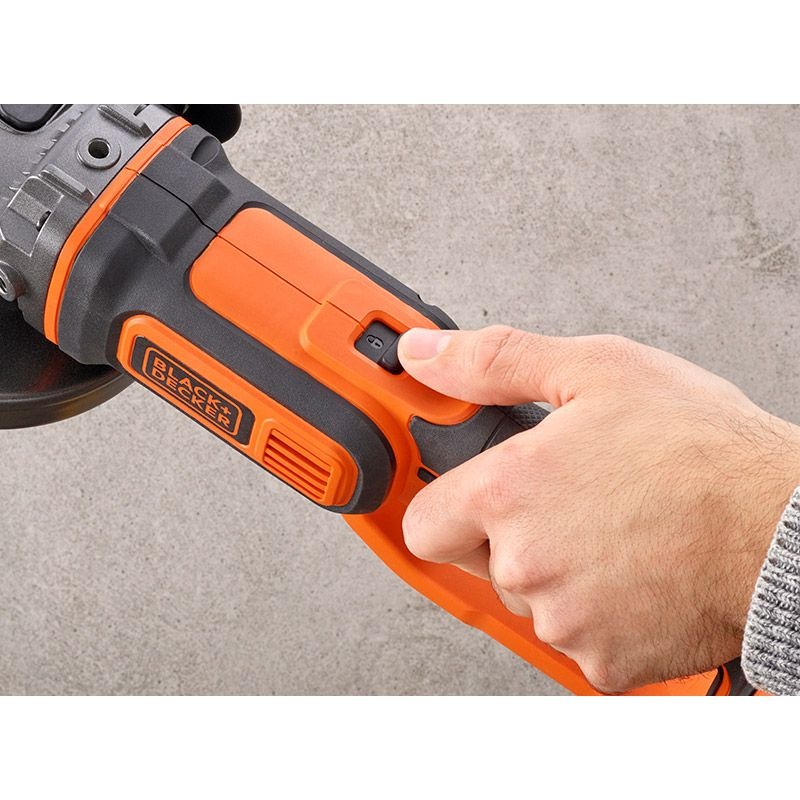 B&D - ANGLE GRINDER 125mm, 18V LITHIUM, SKIN ONLY - Image 2