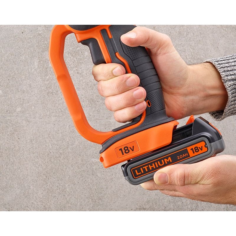 B&D - ANGLE GRINDER 125mm, 18V LITHIUM, SKIN ONLY - Image 4