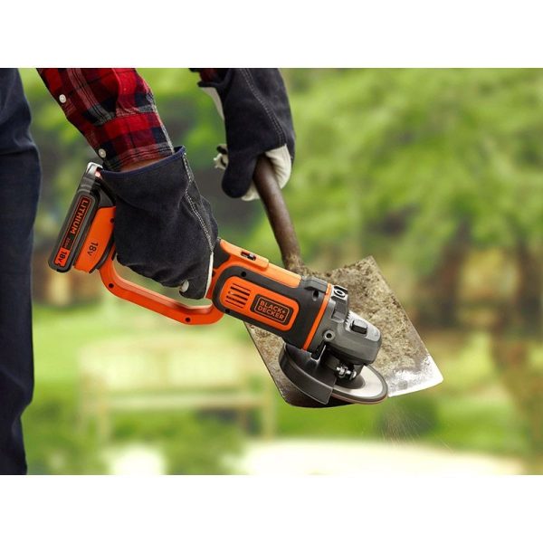 B&D - ANGLE GRINDER 125mm, 18V LITHIUM, SKIN ONLY - Image 6