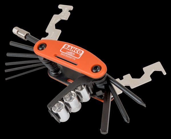 Bahco Mixed Bicycle Folding Tool Set with Pouch