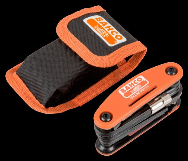 Bahco Mixed Bicycle Folding Tool Set with Pouch - Image 3