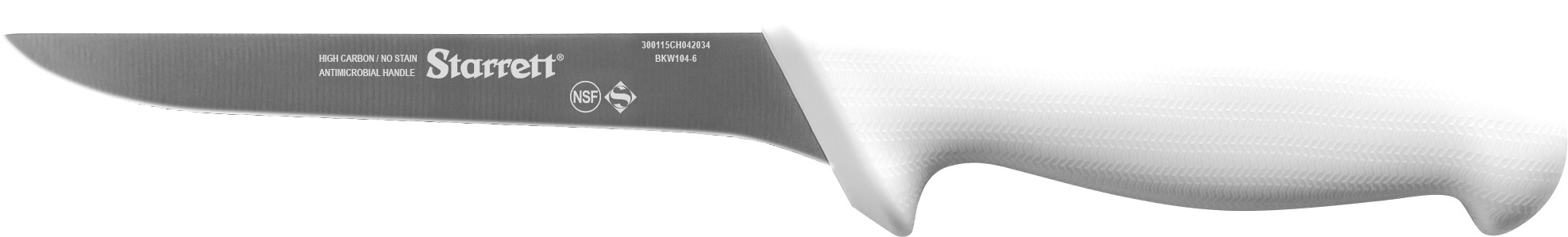 Starrett - BUTCHER KNIFE DEBONING WITH STRAIGHT NARROW BLADE 6