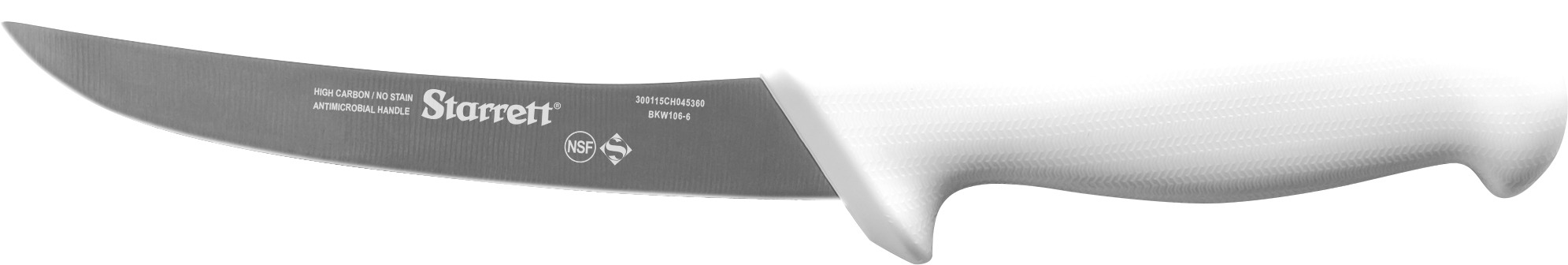 Starrett - BUTCHER KNIFE DEBONING WITH CURVED NARROW BLADE 6