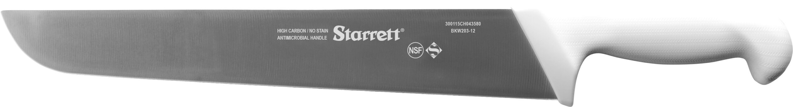 Starrett - BUTCHER KNIFE AERIAL TRIM WITH STRAIGHT BROAD BLADE 12