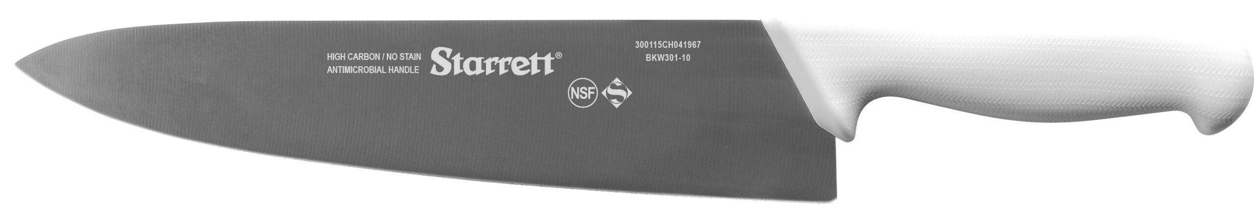 Starrett - BUTCHER KNIFE TABLE TRIM WITH TRIANGULAR BROAD BLADE 10