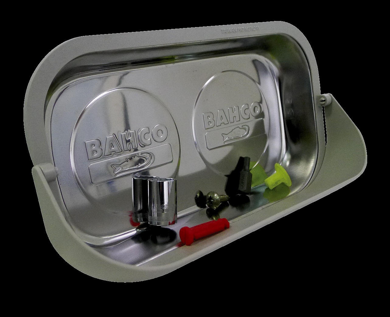 Bahco Rectangular Magnetic Storage Tray with PVC Extension 250 mm x 150 mm