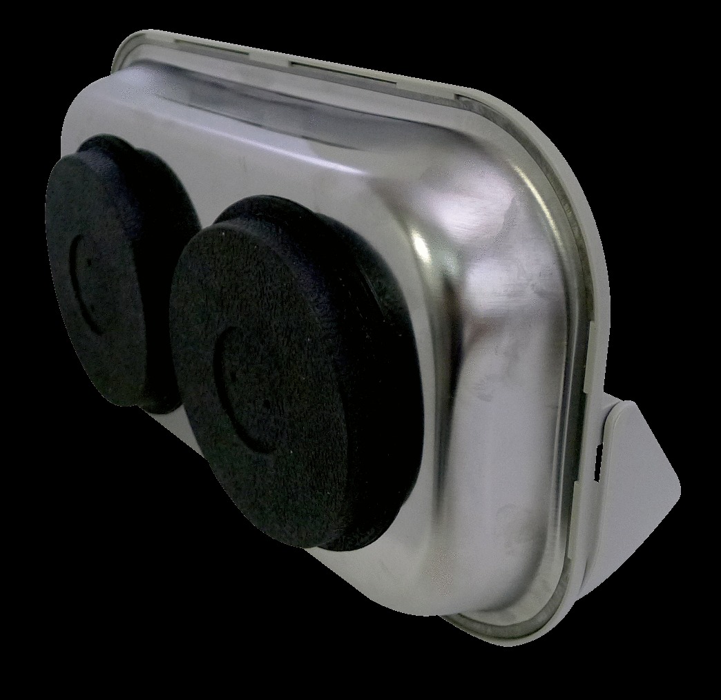 Bahco Rectangular Magnetic Storage Tray with PVC Extension 250 mm x 150 mm - Image 2