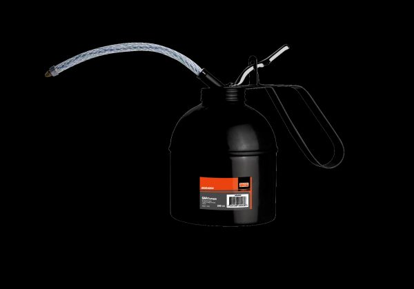 Bahco Oil Can with Brass Pump and Steel Valves 200mL