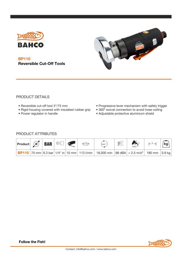 Bahco Cut Off Tool - Image 6