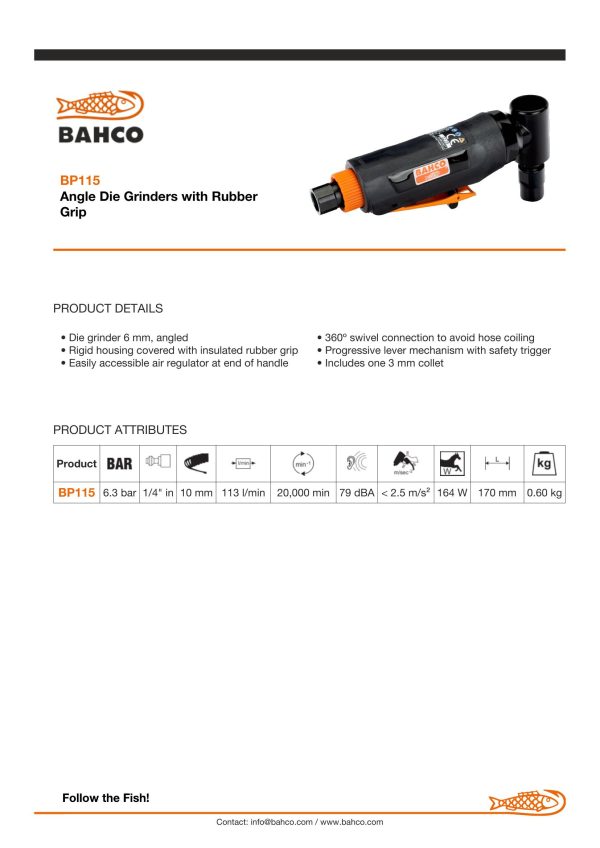 Bahco Angle Grinder - Image 6