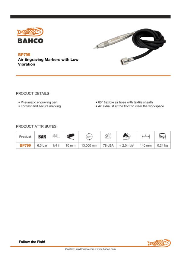 Bahco Marker (Engraver) - Image 3