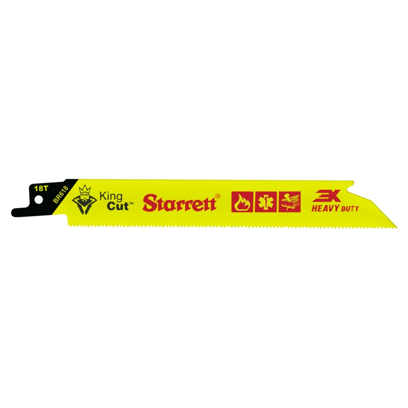 Starrett Recip Saw Blade 150mm X 18tpi (B618-5) 1100ZZ-36 Master Wood Case