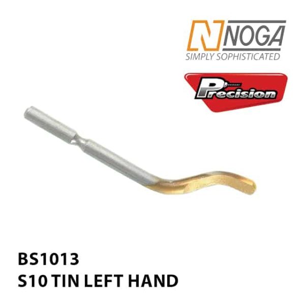 NOGA BLADE SWIVEL DEBURRING SINGLE HEAVY DUTY S10 L/H TiN