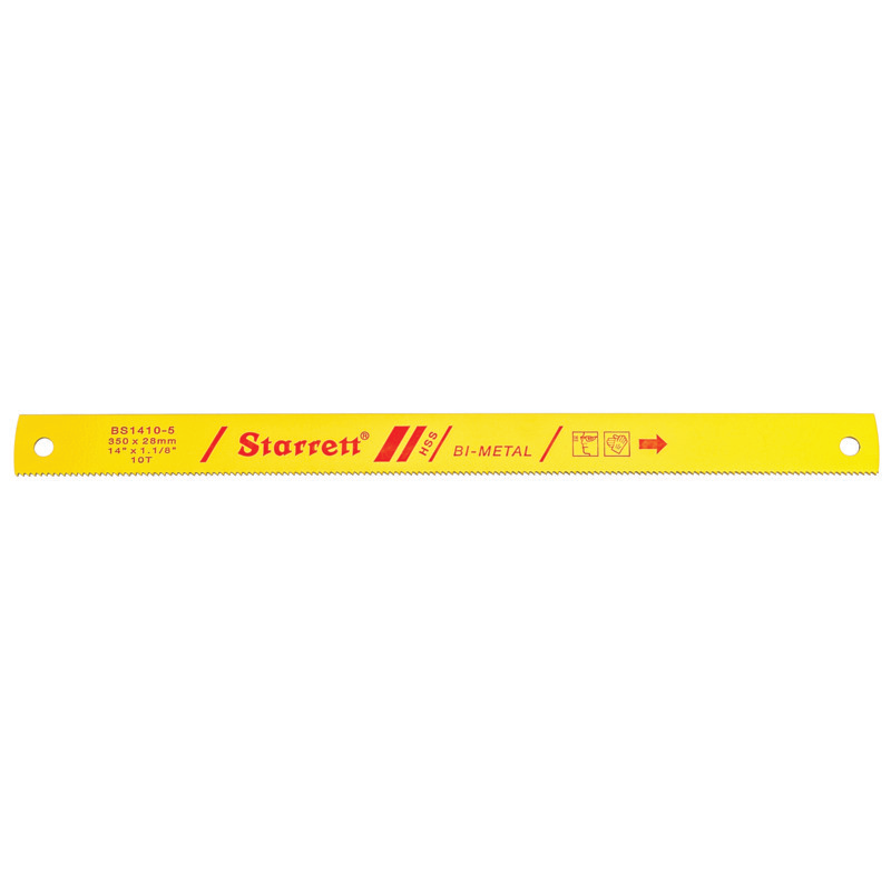Starrett - Power Hacksaw Bi Metal 14inx1.1/8inx10tpi (SINGLES) - Image 2
