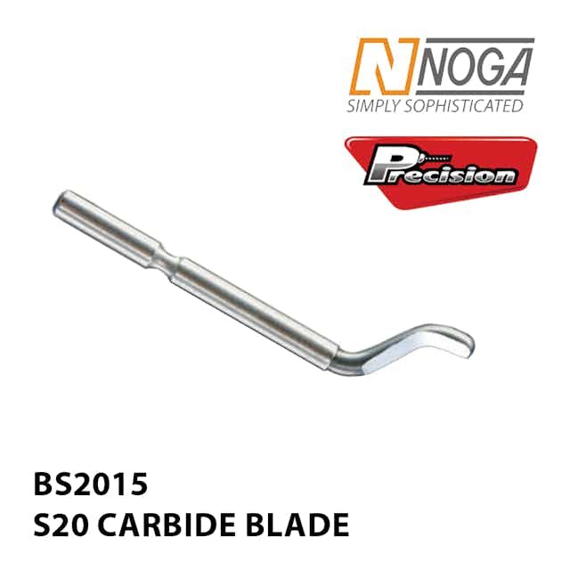 NOGA BLADE SWIVEL DEBURRING CARBIDE SINGULAR S20C