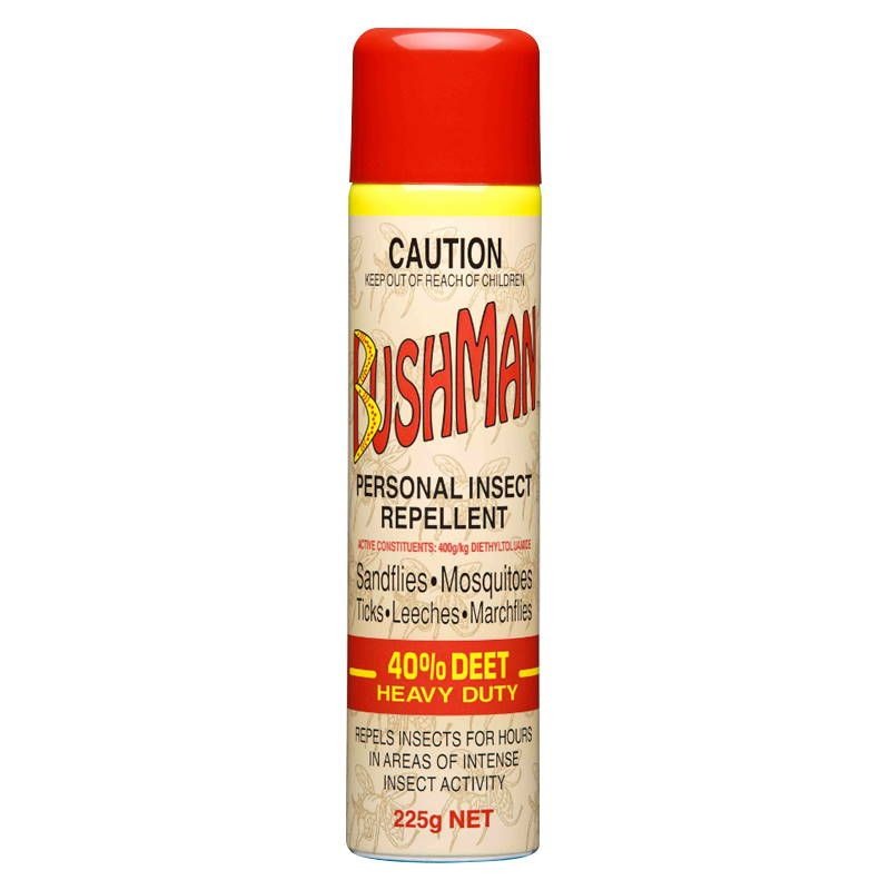 BUSHMAN - BUSHMAN 225gm AEROSOL 40% DEET