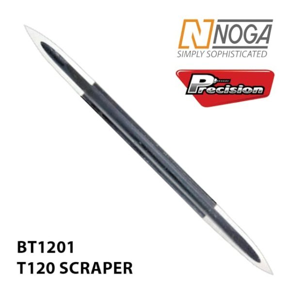 NOGA BLADE SCRAPER DOUBLE ENDED SINGULAR T120