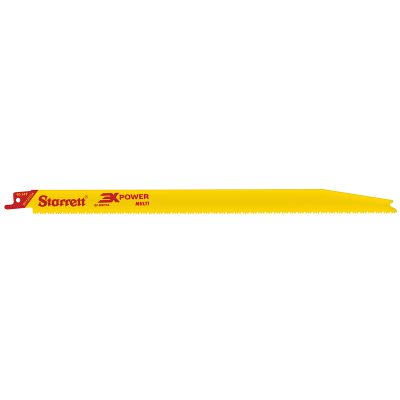 Starrett - Tapered Recip Saw Blade 300mm X 10-14 Tpi (5 PACK)