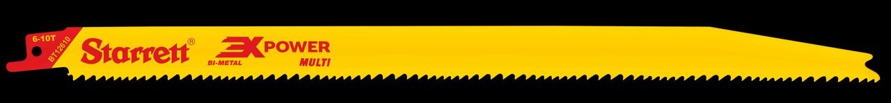 Starrett - Tapered Recip Saw Blade 300mm X 6-10tpi (2 PACK) - Image 2