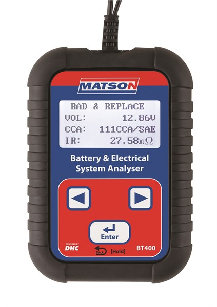 MATSON ELECTRONIC BATTERY TESTER