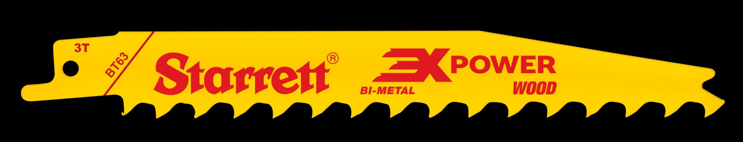 Starrett - Tapered Recip Saw Blade 150mm X 3tpi (2 PACK) - Image 2