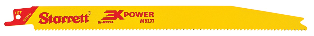 Starrett Tapered Recip Saw Blade 225mm X 10tpi (20 PACK) KLIX48-1-N I Beam Level