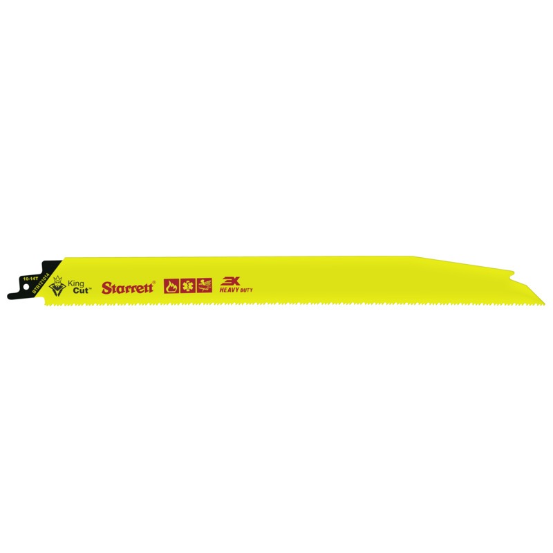 Starrett King Cut Tapered Recip Saw Blade 300mm X 10-14tpi (20 PACK) BTR121014-20 King Cut Reciprocating Saw Blade