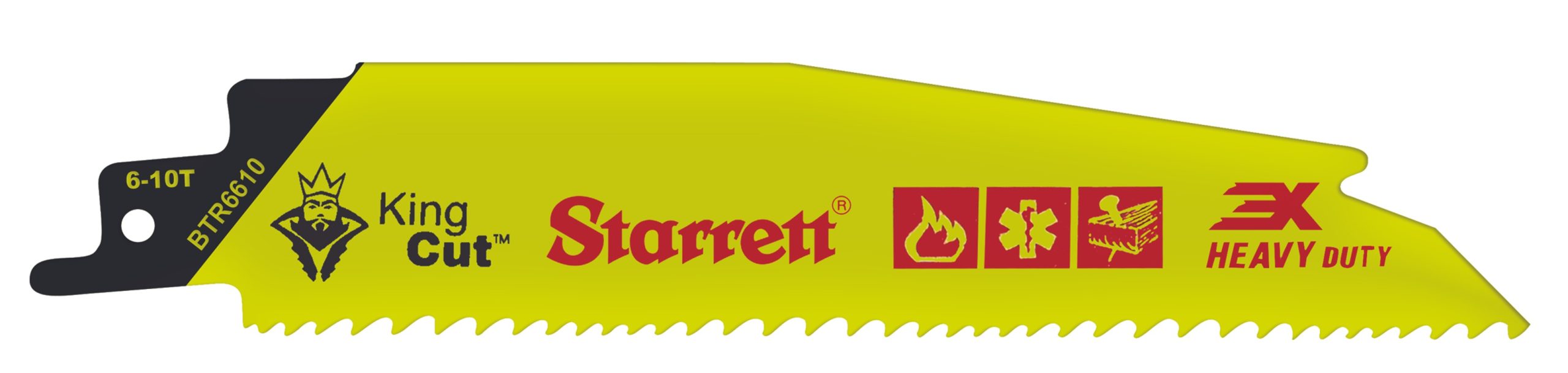 Starrett King Cut Tapered Recip Saw Blade 150mm X 6-10tpi (20 PACK) BTR6610-20 King Cut Reciprocating Saw Blade