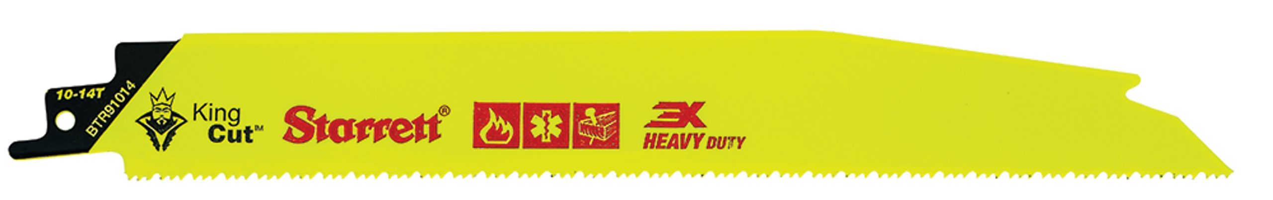 Starrett - King Cut Tapered Recip Saw Blade 225mm X 10-14tpi (20 PACK)