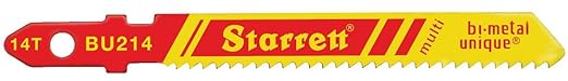 Starrett - Jig Saw Blades - Unified Shank 50mm X 14tpi - Multi (2 PACK)