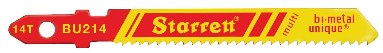 Starrett - Jig Saw Blades - Unified Shank 50mm X 14tpi - Multi (5 PACK)