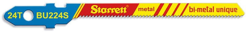Starrett - Jig Saw Blades - Unified Shank 50mm X 24tpi - Metal (2 PACK)