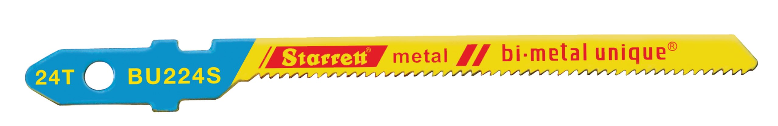 Starrett - Jig Saw Blades - Unified Shank 50mm X 24tpi - Metal (5 PACK)