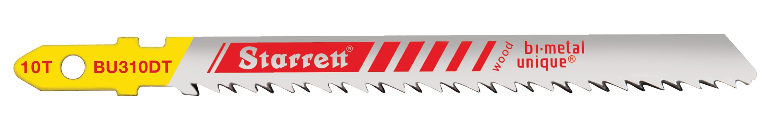 Starrett - Jig Saw Blades - Unified Shank 75mm X 10tpi - Multi (5 PACK)