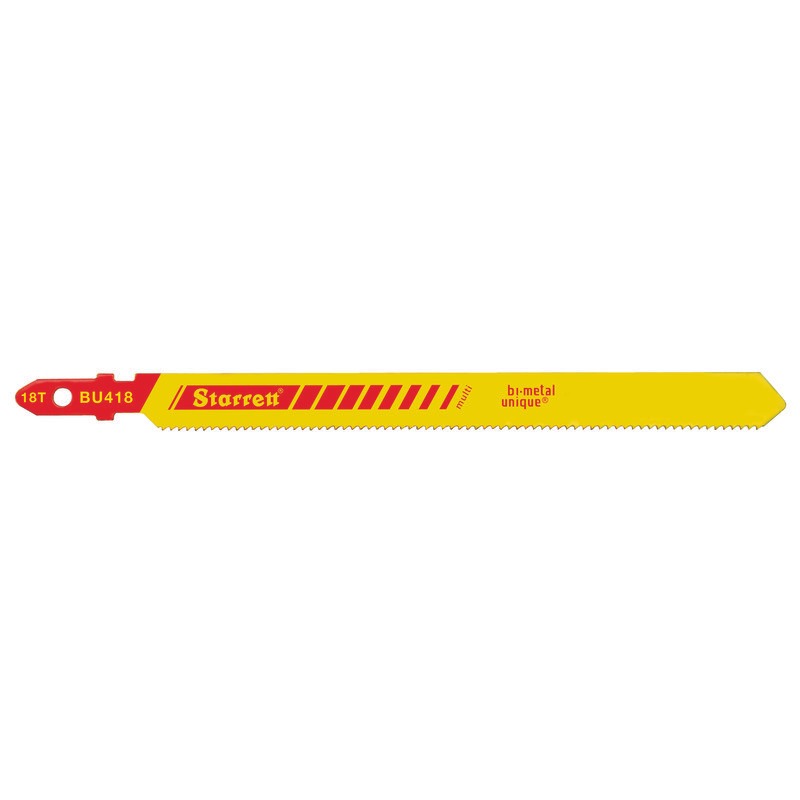 Starrett - Jig Saw Blades - Unified Shank 100mm X 18tpi - Multi (5 PACK)