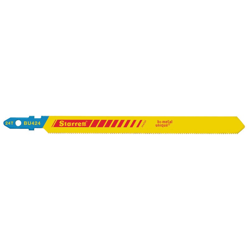 Starrett - Jig Saw Blades - Unified Shank 100mm X 24tpi - Metal (5 PACK)