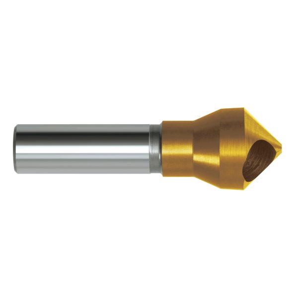 DEBURRING C'SINK C102 902 CROSS HOLE HSS TiN 90deg