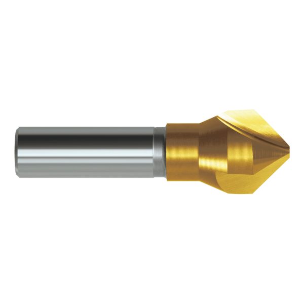COUNTERSINK C106 901 THREE FLUTE HSS TiN 90deg