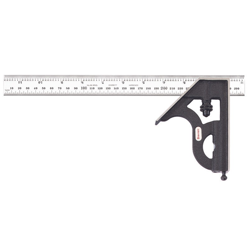Starrett - Combination Square Cast Iron Head 300mm