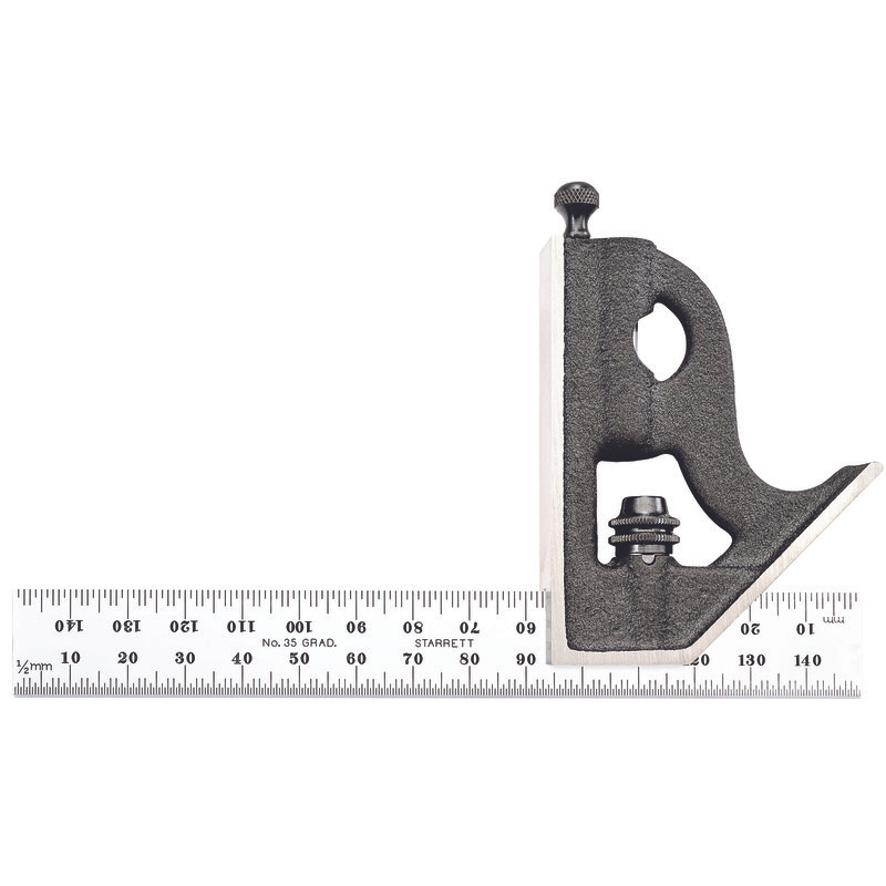 Starrett - Combination Square Cast Iron Head 150mm