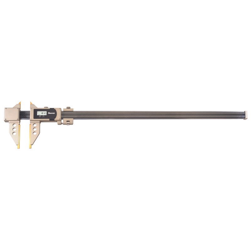 Starrett ELECTRONIC CARBON FIBER (WATER RESISTANT) CALIPER - TWO DIFFERENT UPPER JAW C5001BZ-40/1000 Carbon Fiber Caliper
