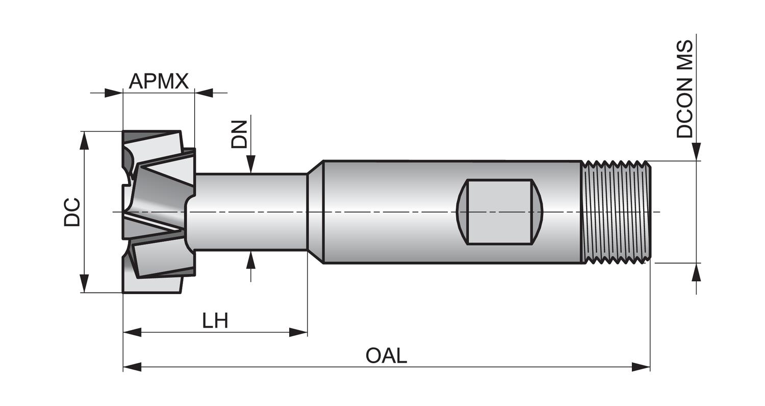 DORMER C80021.0X12.0 HSCO Cutters - Image 2