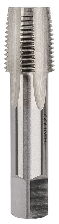 Goliath Threading Tools 1/2" x 14 BSPT Taper HSS Tap - Goliath