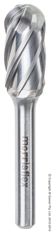 Non-ferrous Radius Ended Cylinder Burr - Size 5