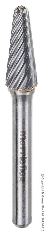 Morrisflex - Stainless Steel Radiused Cone Burr - Size 3