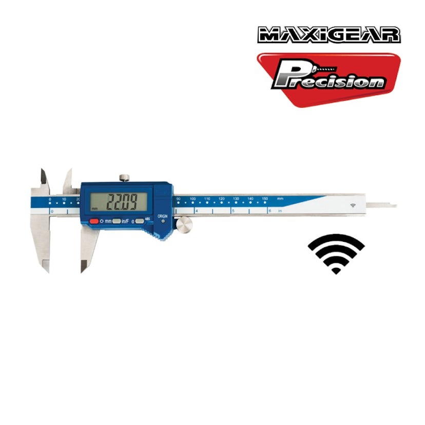 MAXIGEAR DIGITAL CALIPER 200mm / 8 Inch BLUETOOTH IP54