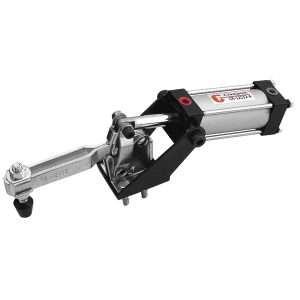 ITM PNEUMATIC TOGGLE CLAMP, FLANGED BASE, 227KG CAP, 68MM REACH