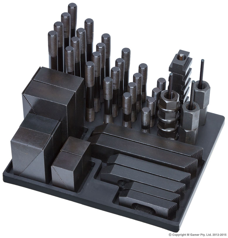 Clamp Kit M18 x 2.5 Stud. 20mm Slot