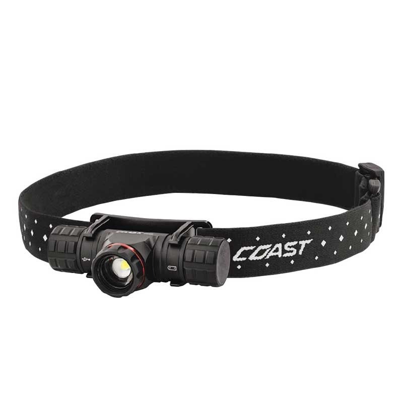 COAST - HEADLAMP LED DUAL POWER RECHARGEABLE/BATTERY 490 LM